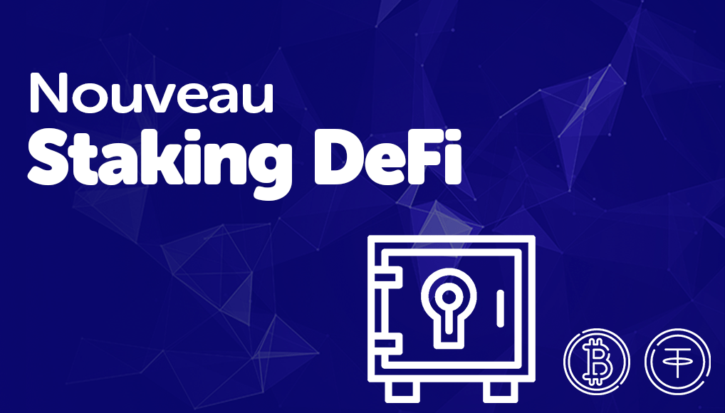 Visuel représentant l'offre Staking DeFi