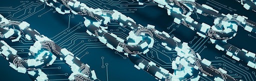 Visuel représentatif de la blockchain