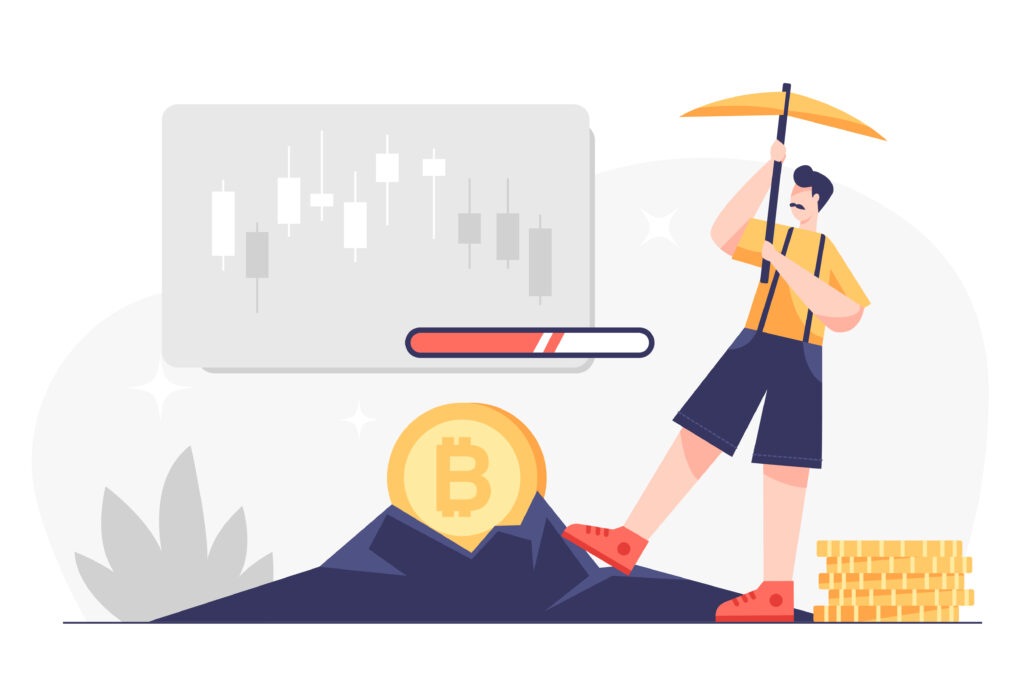 Le réseau Bitcoin ajuste la difficulté de minage en ajoutant ou en réduisant le nombre de zéros devant le hachage cible. Le hachage cible est un code de longueur fixe que tous les mineurs essaient de battre. Le premier mineur qui génère un code avec un nombre égal ou supérieur de zéros gagne la compétition. Il valide le bloc.
