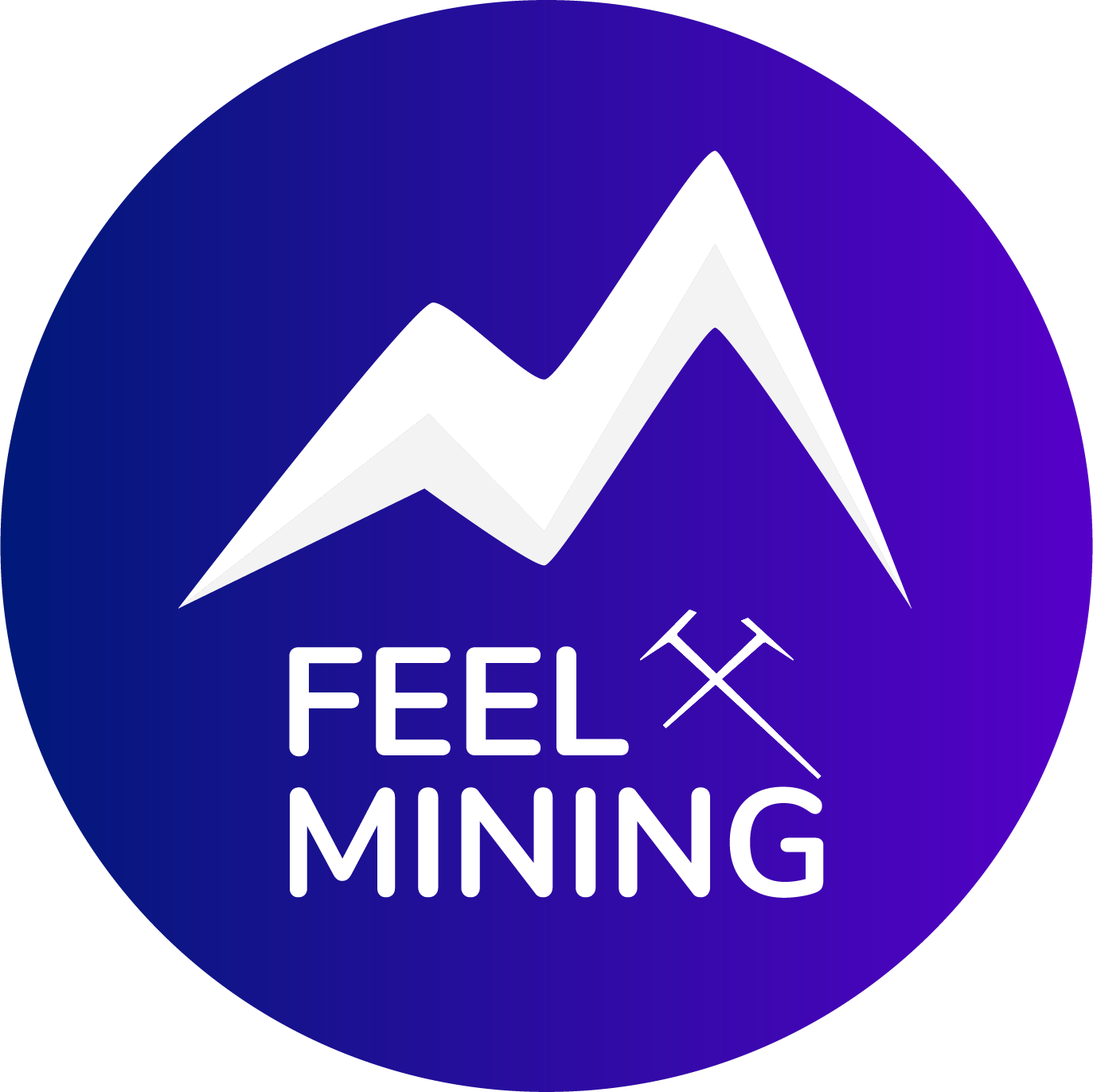 Logo Feel Mining Mountain